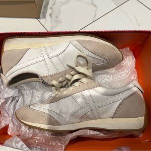 Tory Burch Tan Nylon Sneaker